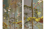 Peint mural fleurs vintage pour une chambre étreinte de sérénité - Vignette | Mr Papier Peint