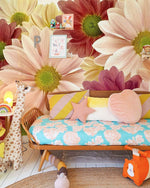Papier peint mural Floraison de Chrysanthème élégance et nature - Vignette | Mr Papier Peint