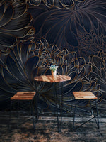 Élégance florale en 3D avec notre peint mural floral immersif - Vignette | Mr Papier Peint