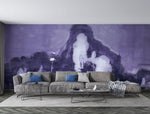 Papier peint mural Fondant Violet Douceur et Sérénité pour le Salon - Vignette | Mr Papier Peint