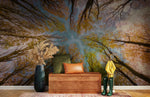 Papier peint mural forêt Évasion colorée sous un ciel infini - Vignette | Mr Papier Peint