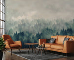 Mural Forêt Plongée dans l’Atmosphère Mystique de la Brume - Vignette | Mr Papier Peint