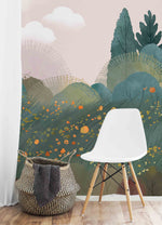 Papier peint mural forêt enchantée pour chambre d’enfant - Vignette | Mr Papier Peint