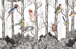 Papier peint mural Forêt des Oiseaux II - Vignette | Mr Papier Peint