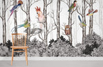 Papier peint mural Forêt des Oiseaux II - Vignette | Mr Papier Peint