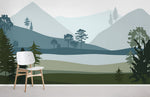 Papier peint mural forêt des Ombres évasion mystique et nature majestueuse - Vignette | Mr Papier Peint