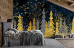 Papier Peint Mural Forêt Dorée - Vignette | Mr Papier Peint