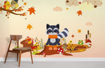 Papier peint mural Fox & Friends - Vignette | Mr Papier Peint