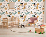 Papier peint mural Girafe et Ballons - Vignette | Mr Papier Peint