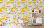 Papier peint mural Girafe heureuse - Vignette | Mr Papier Peint