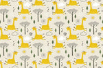 Papier peint mural Girafe heureuse - Vignette | Mr Papier Peint