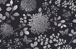 Papier peint mural chrysanthèmes élégance nature et design moderniste - Vignette | Mr Papier Peint