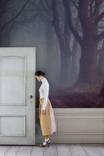 Papier Peint Mural Halo de Brouillard pour Salon Moderne et Paisible - Vignette | Mr Papier Peint