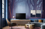 Papier Peint Mural Halo de Brouillard pour Salon Moderne et Paisible - Vignette | Mr Papier Peint