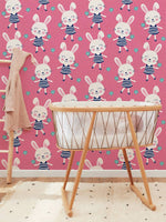 Papier peint mural Happy Bunny - Vignette | Mr Papier Peint