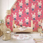 Papier peint mural Happy Bunny - Vignette | Mr Papier Peint