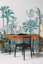 Papier Peint Mural Harmonie de la Jungle Tropicale - Vignette | Mr Papier Peint