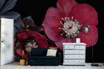 Papier Peint Mural Hellébore Élégance Florale pour Intérieurs Modernes - Vignette | Mr Papier Peint
