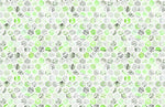 Papier peint mural hexagone vert - Vignette | Mr Papier Peint