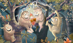 Papier peint mural II de monstres fantastiques - Vignette | Mr Papier Peint