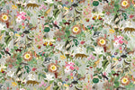 Papier peint mural botanique et animalier en palette sourde - Vignette | Mr Papier Peint