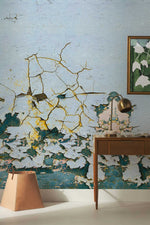 Papier Peint Mural Imitation Mur Écaillé Charme et Profondeur Authentique - Vignette | Mr Papier Peint
