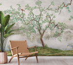 Papier peint mural Jardin au bord du lac - Vignette | Mr Papier Peint