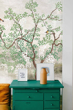 Papier peint mural Jardin au bord du lac - Vignette | Mr Papier Peint