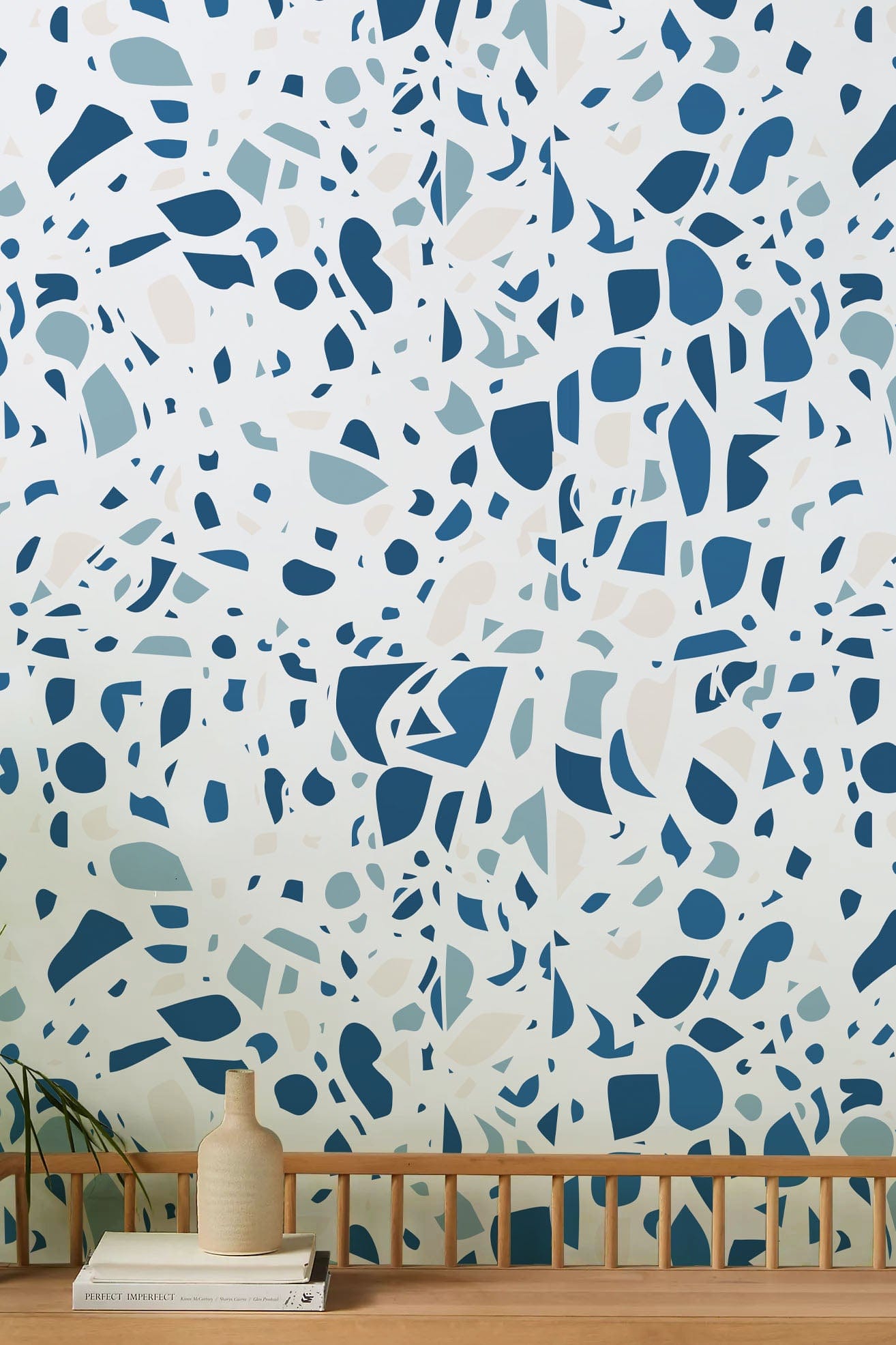 Papier peint mural Jetons Bleus - Le meilleur Papier peint panoramique Sur mesure