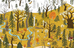 Papier Peint Mural Journal Forêt Évasion Mystique et Naturelle - Vignette | Mr Papier Peint