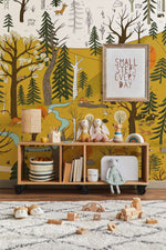 Papier Peint Mural Journal Forêt Évasion Mystique et Naturelle - Vignette | Mr Papier Peint