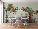 Papier peint mural jungle de guépard - Vignette | Mr Papier Peint