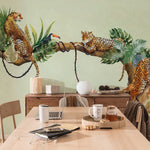 Papier peint mural jungle de guépard - Vignette | Mr Papier Peint