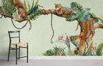 Papier peint mural jungle de guépard - Vignette | Mr Papier Peint