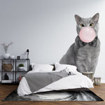 Papier peint mural Kitty & Bubble - Vignette | Mr Papier Peint