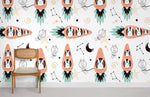 Papier Peint Mural Lapin & Carotte - Vignette | Mr Papier Peint