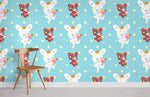 Papier peint mural Lapin & Ours - Vignette | Mr Papier Peint