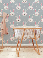 Papier peint mural Lapins Clignotants - Vignette | Mr Papier Peint