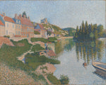 Papier peint mural Le Bord de la Rivière évasion verdoyante - Vignette | Mr Papier Peint