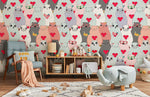 Papier Peint Mural Les Ours Montrent Leur Amour - Vignette | Mr Papier Peint