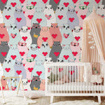 Papier Peint Mural Les Ours Montrent Leur Amour - Vignette | Mr Papier Peint