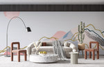Papier peint mural Lever de soleil féerique au sommet des montagnes - Vignette | Mr Papier Peint