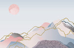 Papier peint mural Lever de soleil féerique au sommet des montagnes - Vignette | Mr Papier Peint