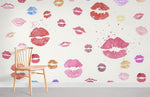 Papier peint mural Lèvres Colorées éclat artistique pour vos murs - Vignette | Mr Papier Peint