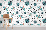 Papier peint mural libellule et insectes - Vignette | Mr Papier Peint