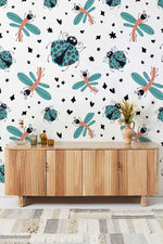 Papier peint mural libellule et insectes - Vignette | Mr Papier Peint