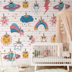 Papier peint mural Licorne magique - Vignette | Mr Papier Peint