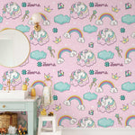 Papier peint mural licorne mignonne - Vignette | Mr Papier Peint