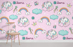 Papier peint mural licorne mignonne - Vignette | Mr Papier Peint