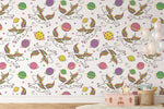 Papier Peint Mural Licorne & Planète - Vignette | Mr Papier Peint